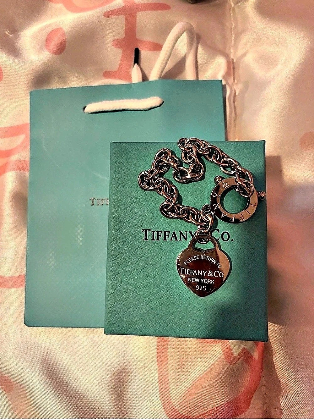 Tiffany & Co. Return to Tiffany Heart Tag Toggle Bracelet